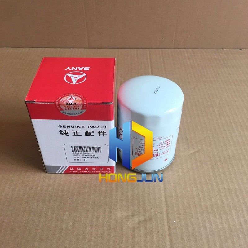 Motore diesel Sany Parti di escavatore, B222100000520 Elemento filtro del carburante dell' escavatore