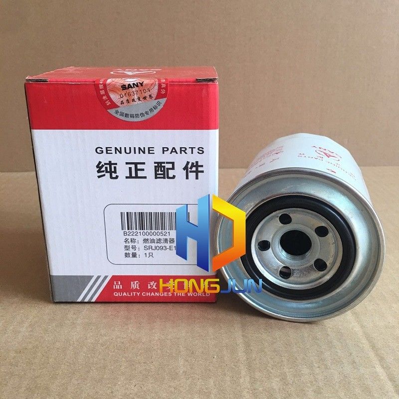 Motore diesel Sany Parti di escavatore, B222100000520 Elemento filtro del carburante dell' escavatore