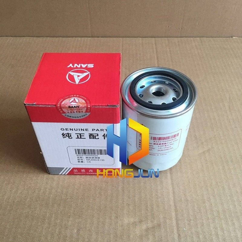 Motore diesel Sany Parti di escavatore, B222100000520 Elemento filtro del carburante dell' escavatore