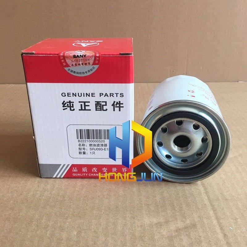 Motore diesel Sany Parti di escavatore, B222100000520 Elemento filtro del carburante dell' escavatore