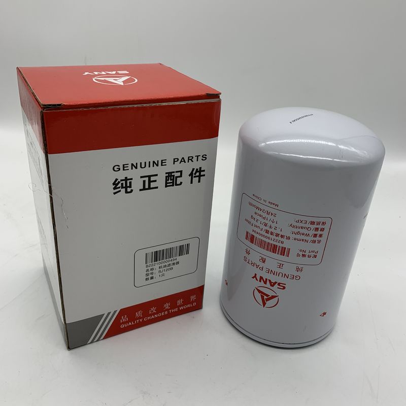 Motore diesel Sany Parti di escavatore, B222100000520 Elemento filtro del carburante dell' escavatore
