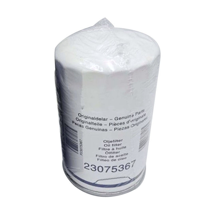 Parte di ricambio per autoveicoli pesanti 23075367 21632664 23075366 Elemento filtro olio lubrificante