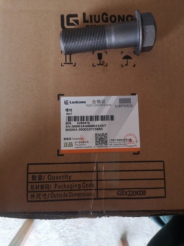 Distribuzione al dettaglio di bulloni di acciaio inossidabile 02B0476/02B0718/02B0353/00B0058/01B1387 per Liugong