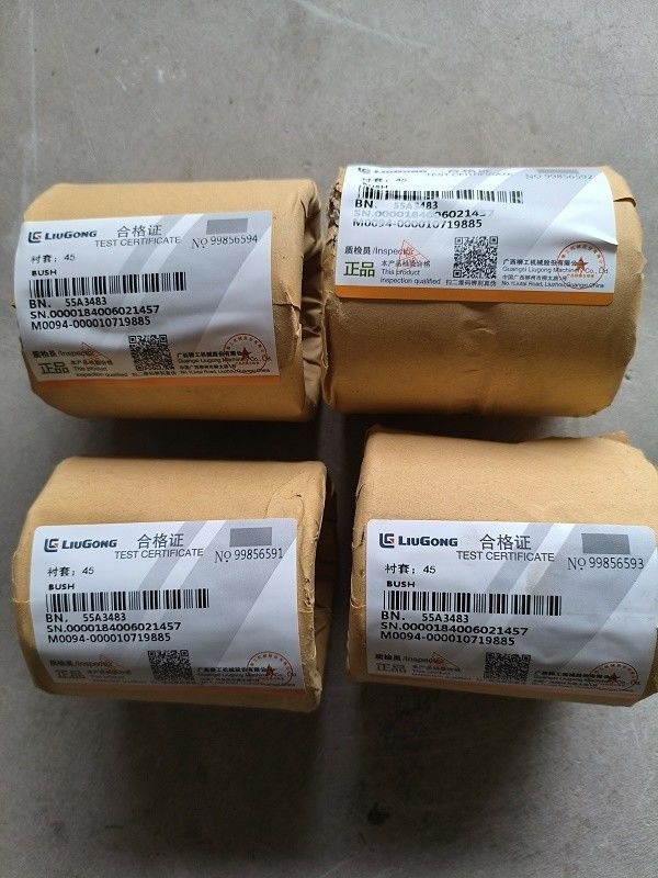 Colore originale sinterizzato Copper Flange Powder Metallurgia Acciaio Bushing 55A4657 Bush Per Liugong