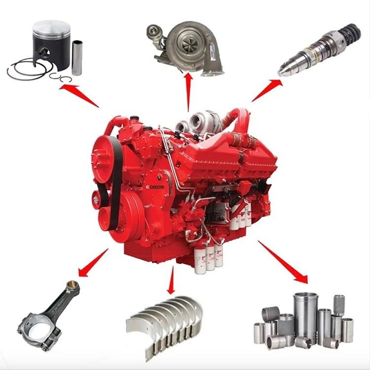 Accessori per escavatori energetici KTA38 KTA50 Motore diesel Parte 3007525 3006089 Kit di rivestimento del cilindro