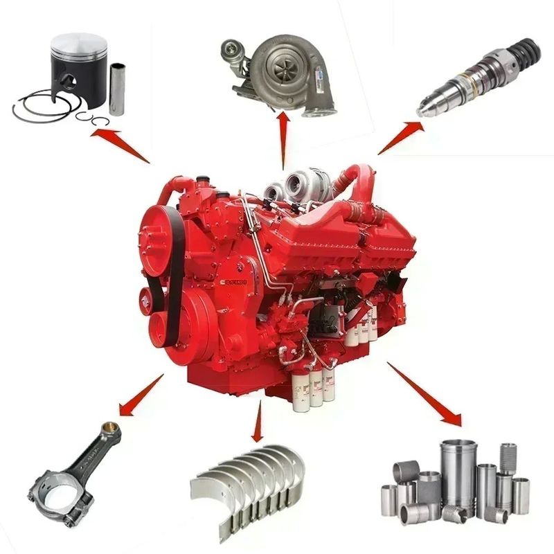 Motori diesel pesanti parte 3697204 5715775 Gaschetta per la vasca ad olio per Cummins ISG