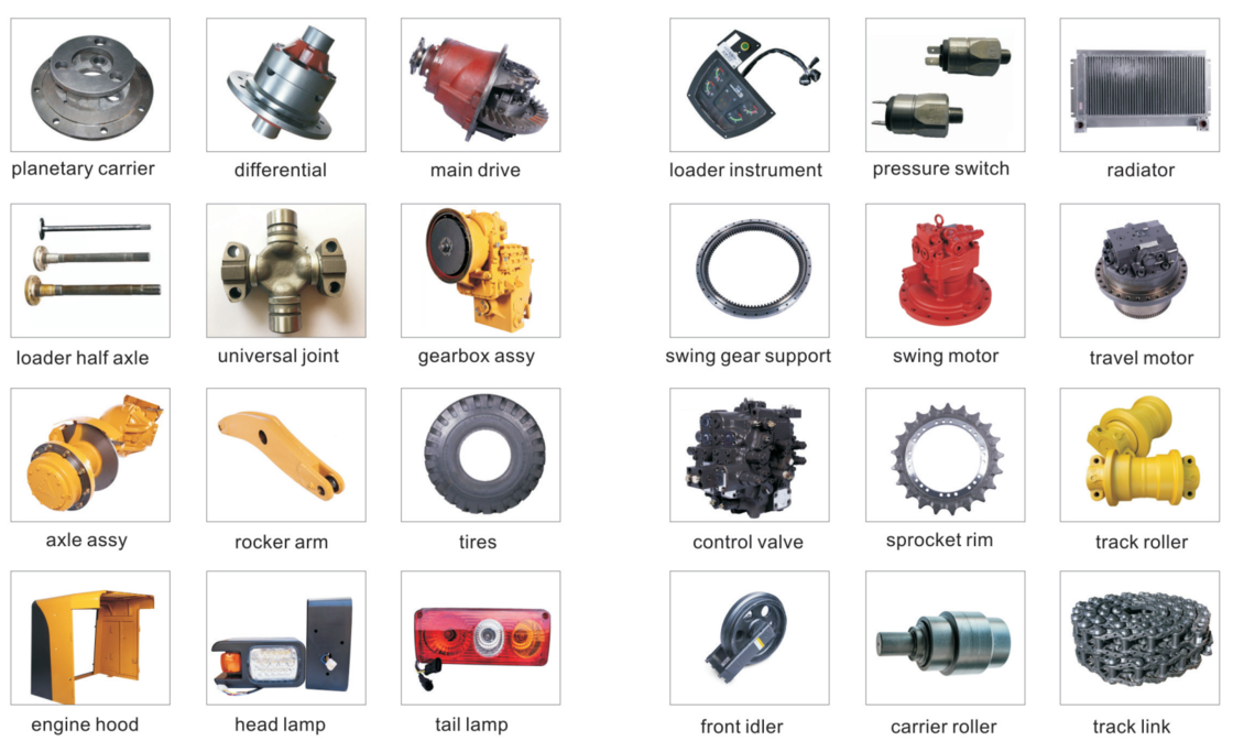 Pala gommata Komatsu WA150-5  Parte  Braccio tergicristallo 418-926-3940/
418-923-3941