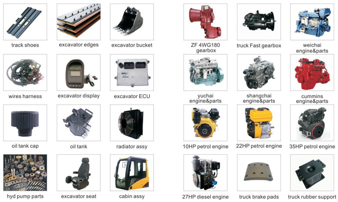 Pala gommata Komatsu WA150-5  Parte  Braccio tergicristallo 418-926-3940/
418-923-3941