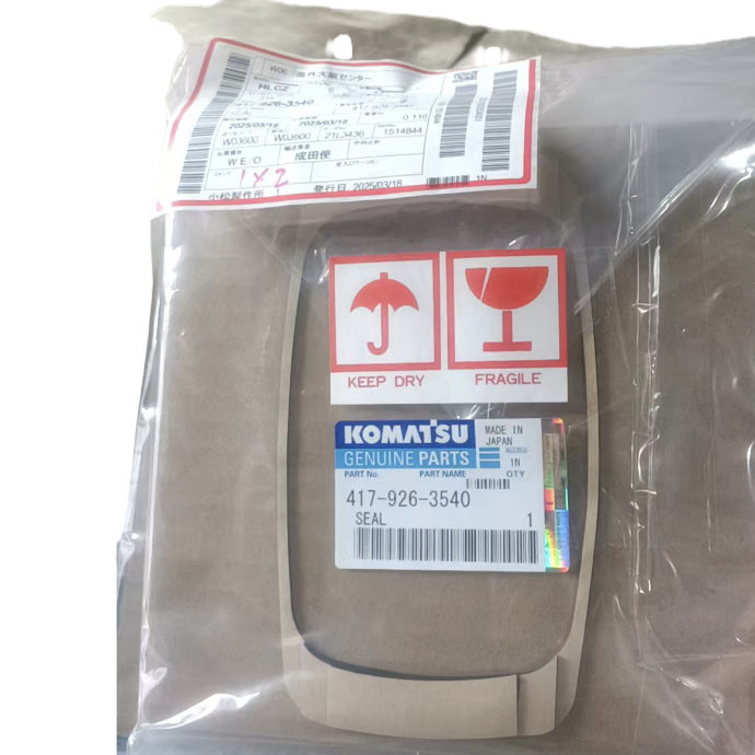 Compresore a ruote Komatsu resistente SEAL 417-926-3540 per modello WA150-5 prestazioni garantite
