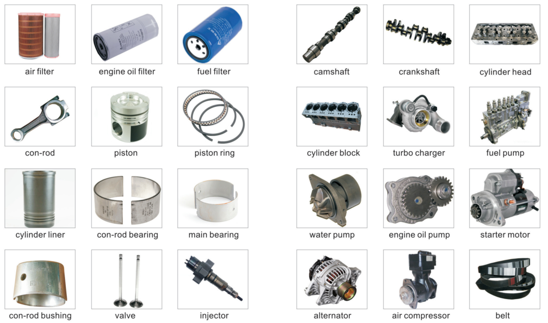 ISUZU Motore 4bg1 4bg1t Hitachi Zax120 Zx120 Ricambi Originali Puleggia Albero Motore Originale 8971720400